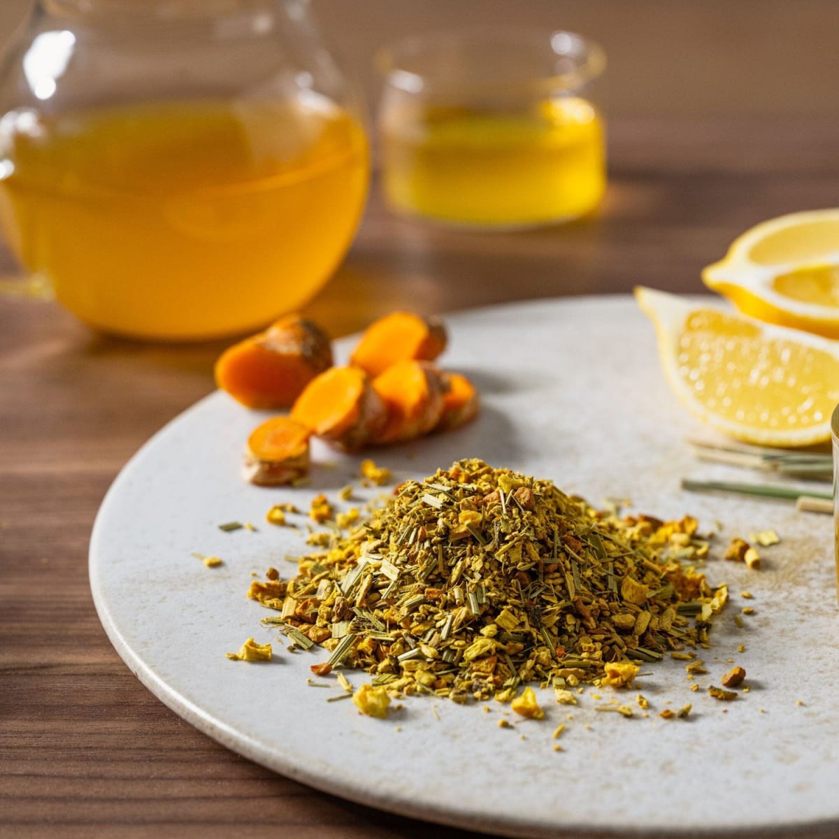 4. 🍵 Rishi Organic Turmeric Ginger Tea
