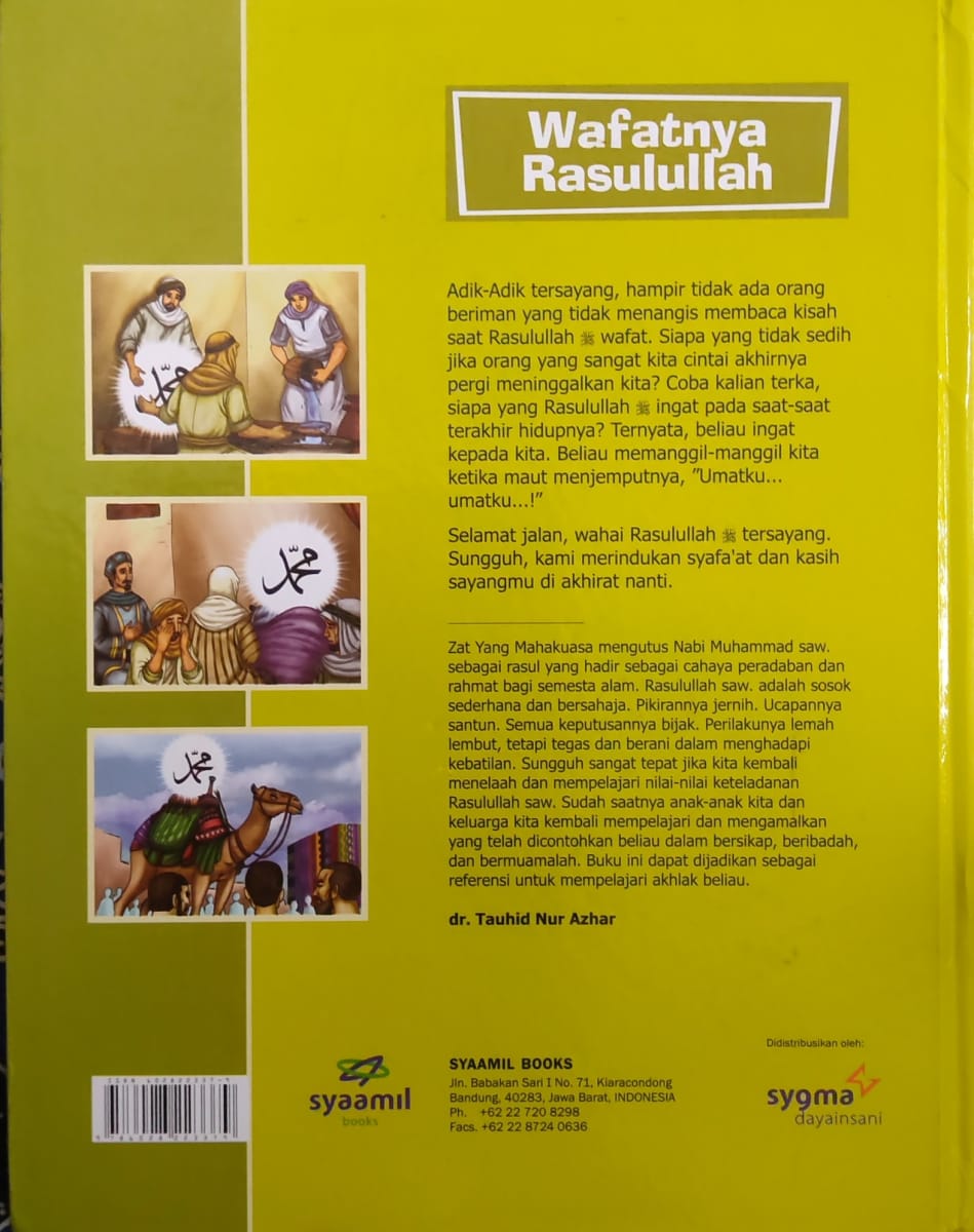 Muhammad Teladanku: Wafatnya Rasulullah