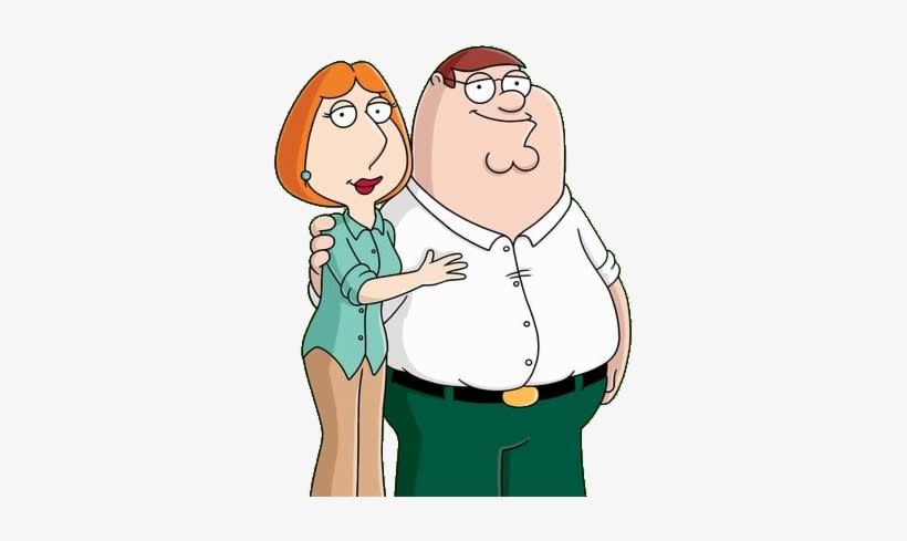 Peter and Lois Griffin