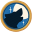Lone Wolf Badge