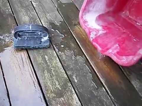 Clean your deck 