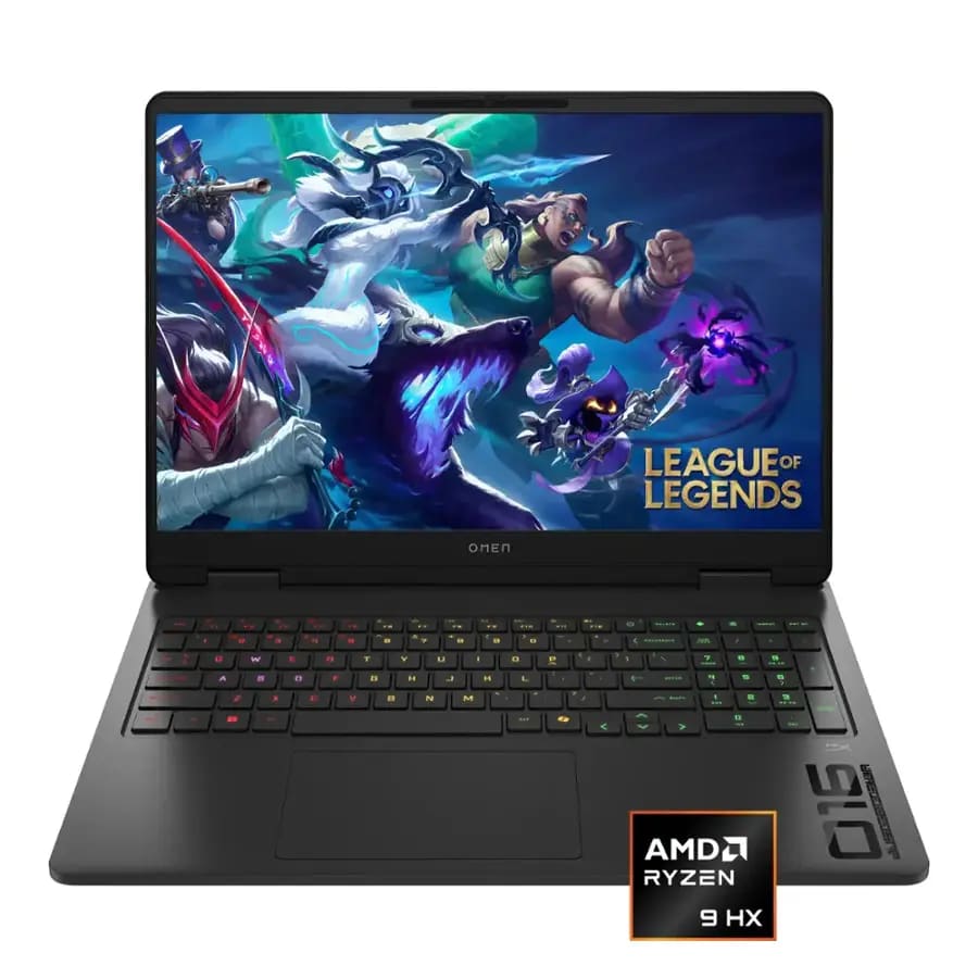 HP Omen 16, Ryzen 9-8940HX, RTX 5060, 32 GB DDR5-5200, 1 TB SSD, FHD+ 144 Hz 300 nits 62.5% sRGB