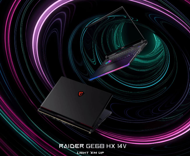 MSI GE68 HX, i9-14900HX, RTX 4070, 32 GB DDR5-5600, 2 TB SSD, UHD+ 120 Hz Mini-LED