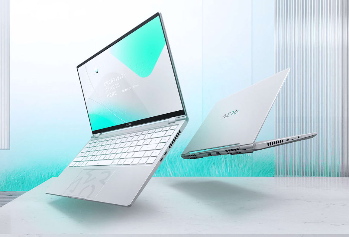 Gigabyte Aero 14, i7-13700H, RTX 4050, 16 GB DDR5-6400, 1 TB SSD, OLED 2.8K 90 hz HDR 600