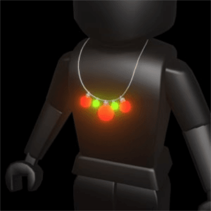 Light-Up Ornament Necklace
