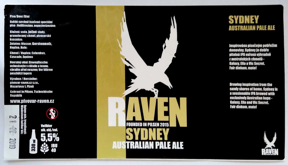 Raven Sydney 330ml
