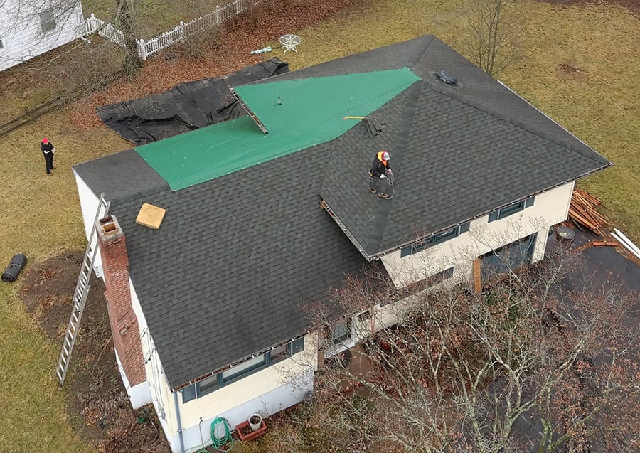 Emergency Roof Tarping Central CT