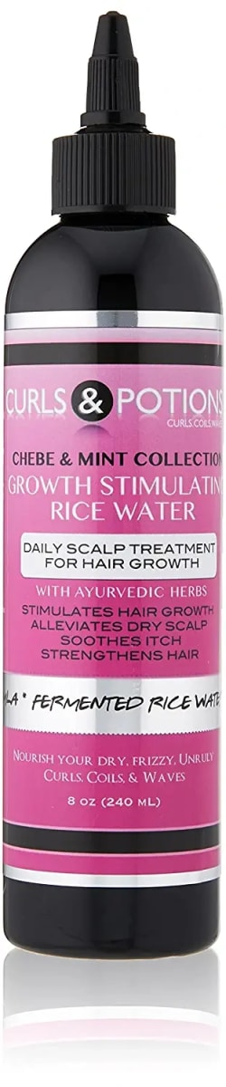 Chebe Rice Water - Fermented Rice Water Infused with Chebe Powder for Hair Growth