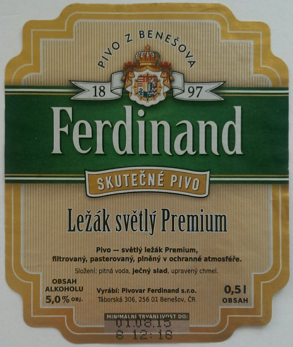 Ferdinand Ležák světlý Premium