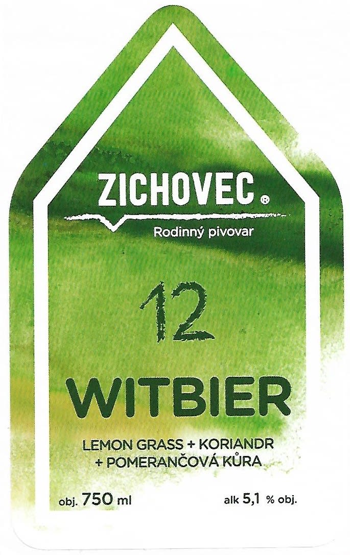 Zichovec 12 Witbier Etk. A
