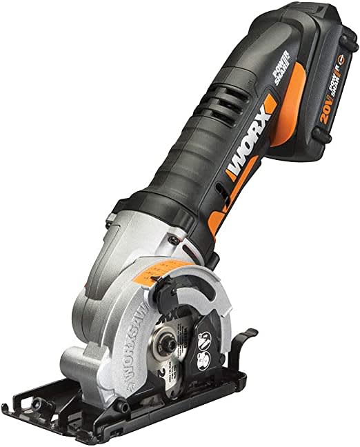 WX523L 20V Power Share WORXSAW 3-3/8" Cordless Compact Circular Saw
