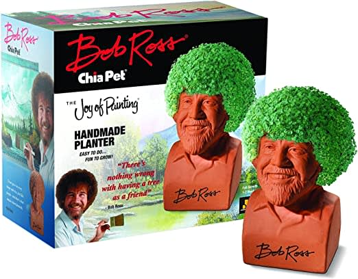 Pet Bob Ross with Seed Pack