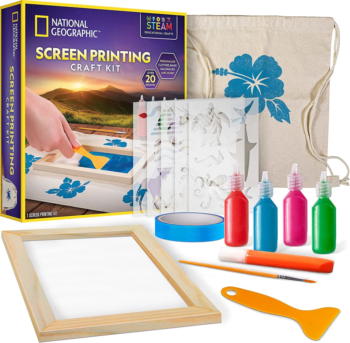 Arts and Crafts Silk Screen Printing Kit