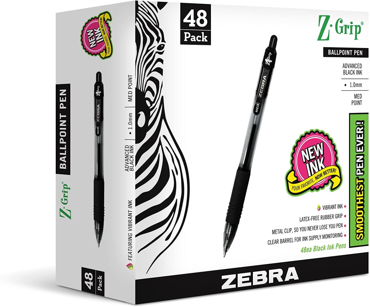 Z-Grip Retractable Ballpoint Pen