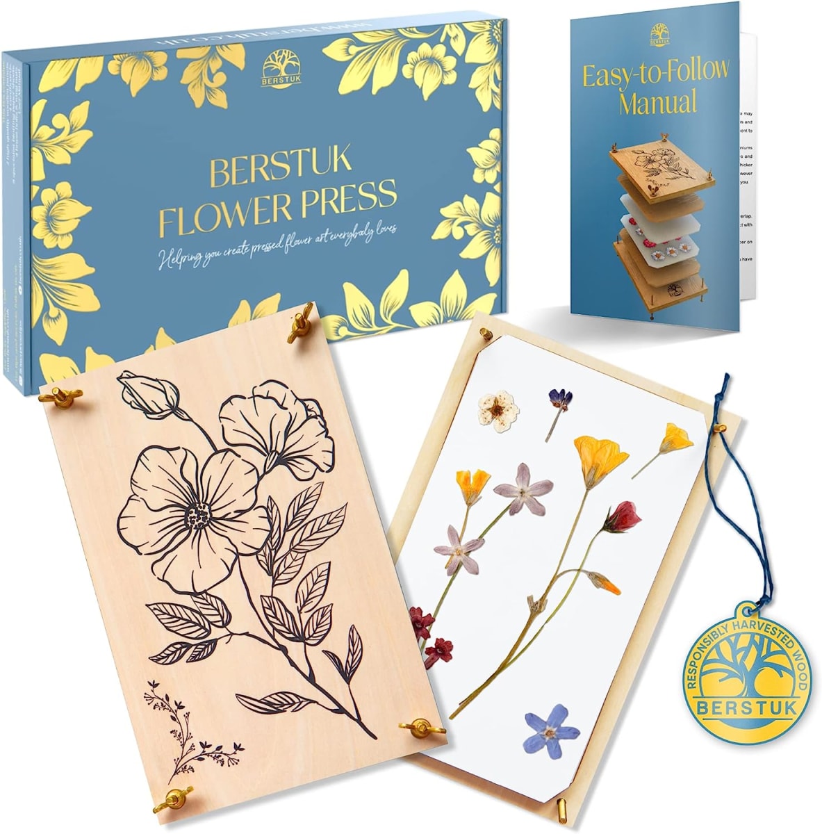Large Flower Press Kit