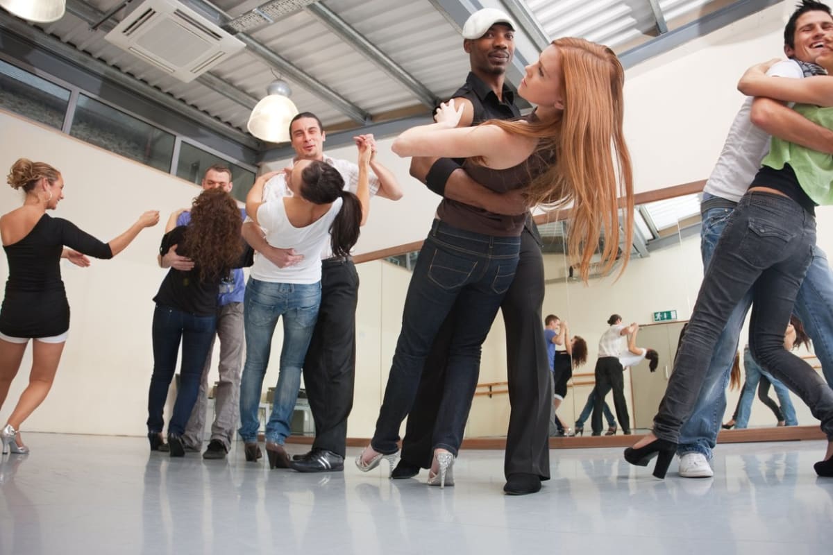 Take a dance class together, such as salsa or swing dancing