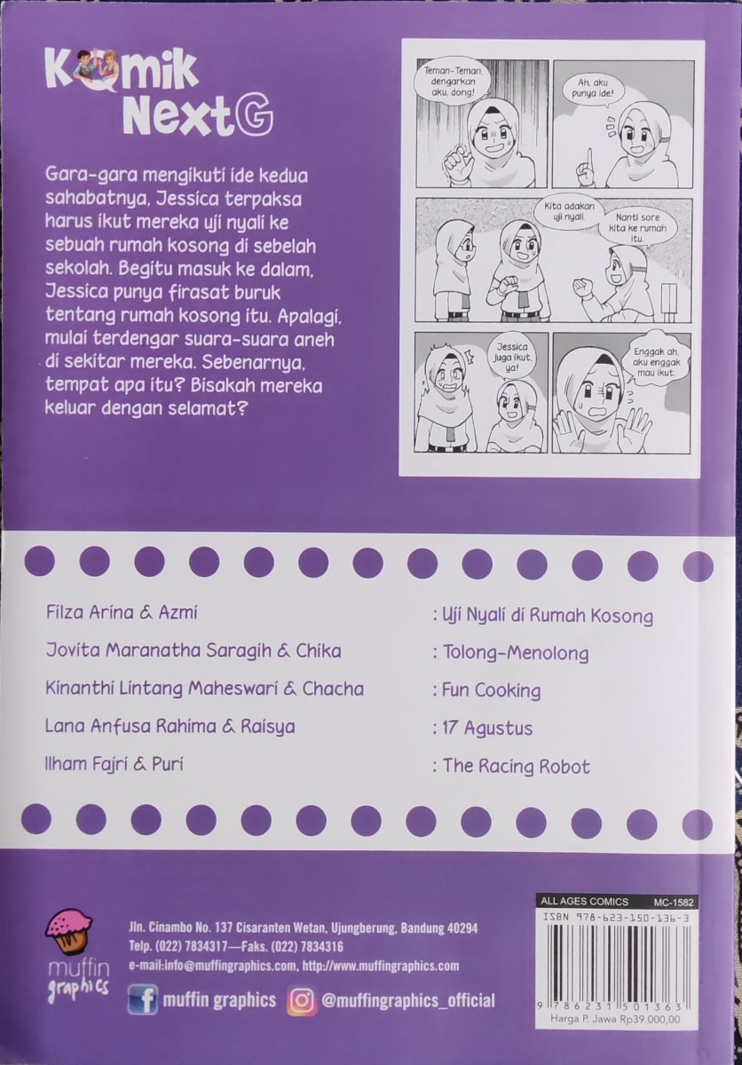 Komik: Uji Nyali di Rumah Kosong