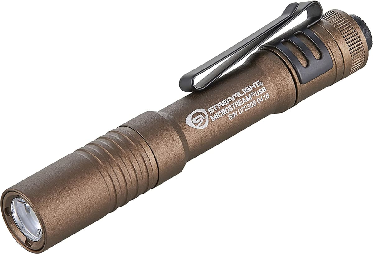 66608 MicroStream 250-Lumen USB Rechargeable Pocket Flashlight