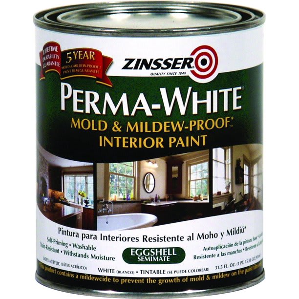 Zinsser Bath Paint Interior Eggshell White