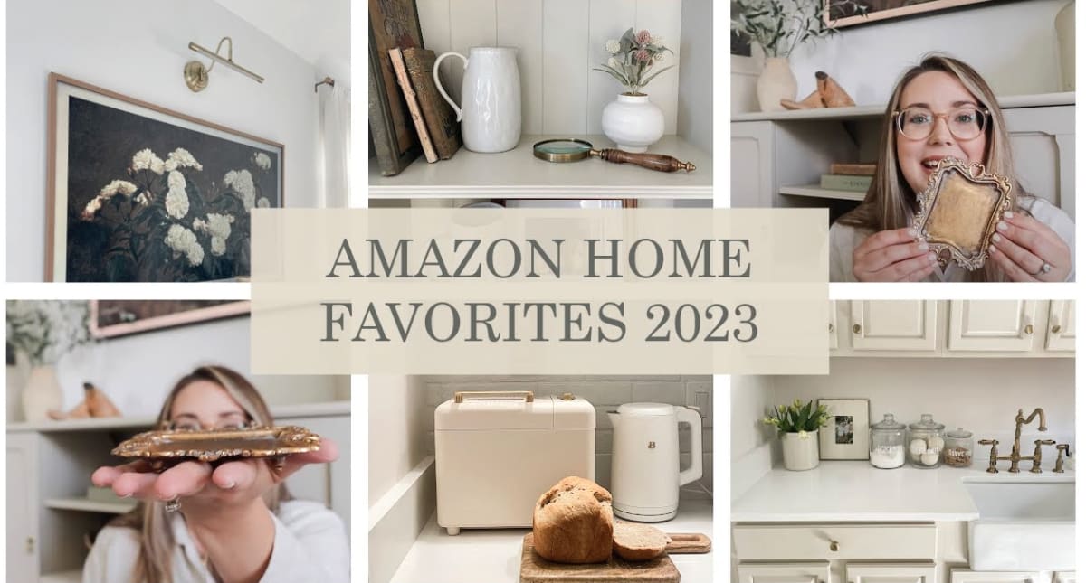 AMAZON MUST HAVES 2023 | AMAZON HOME FAVORITES | VINTAGE INSPIRED DECOR