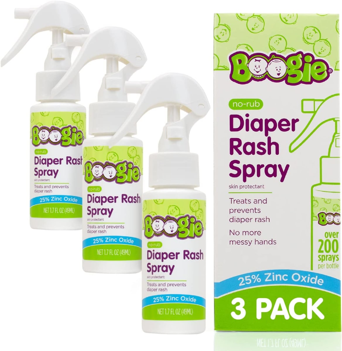 Baby Diaper Rash Cream Spray