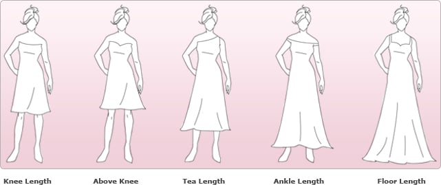 Choose dress length