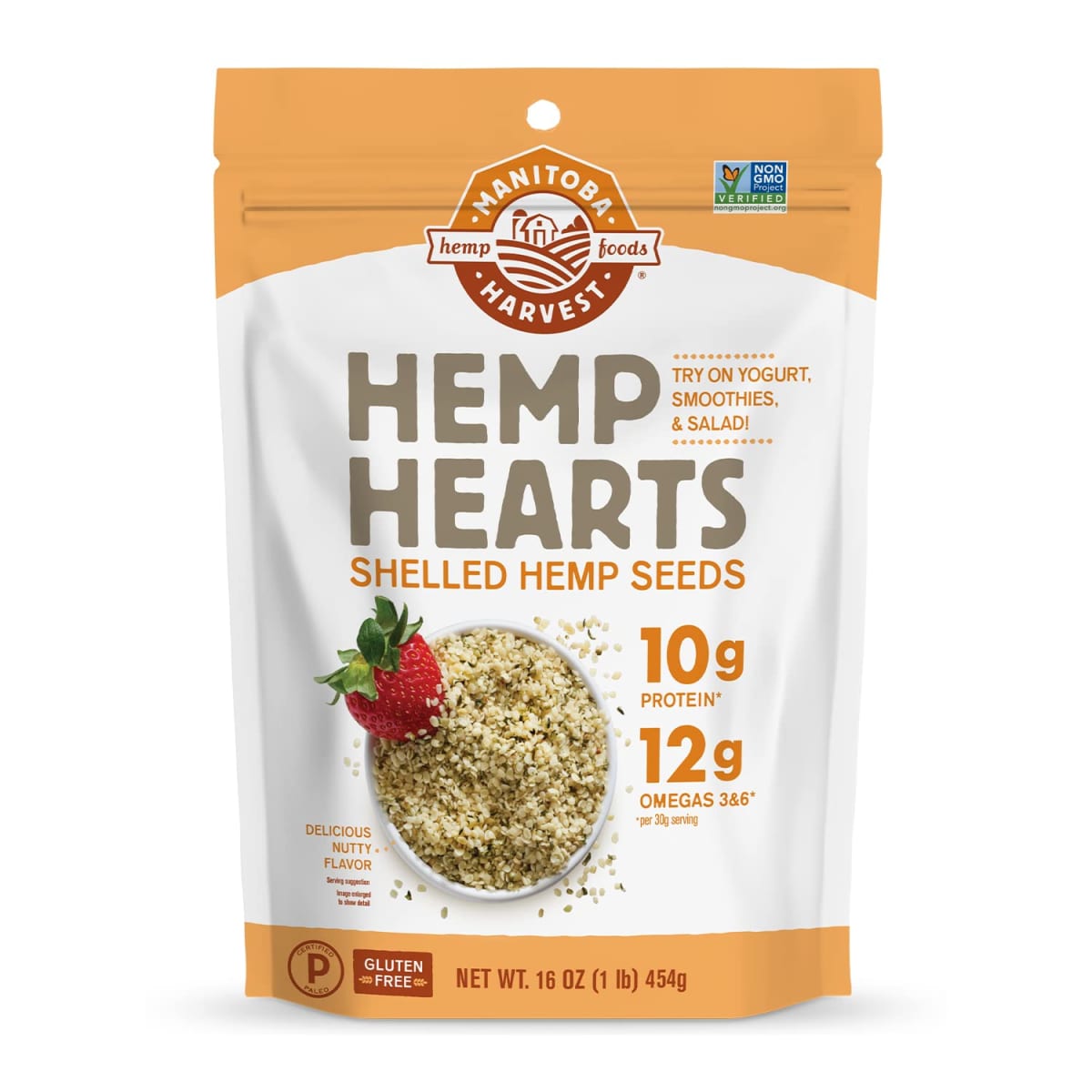 Plant Based Protein and 12g Omega 3 & 6 per Serving | Perfect for smoothies, yogurt & salad