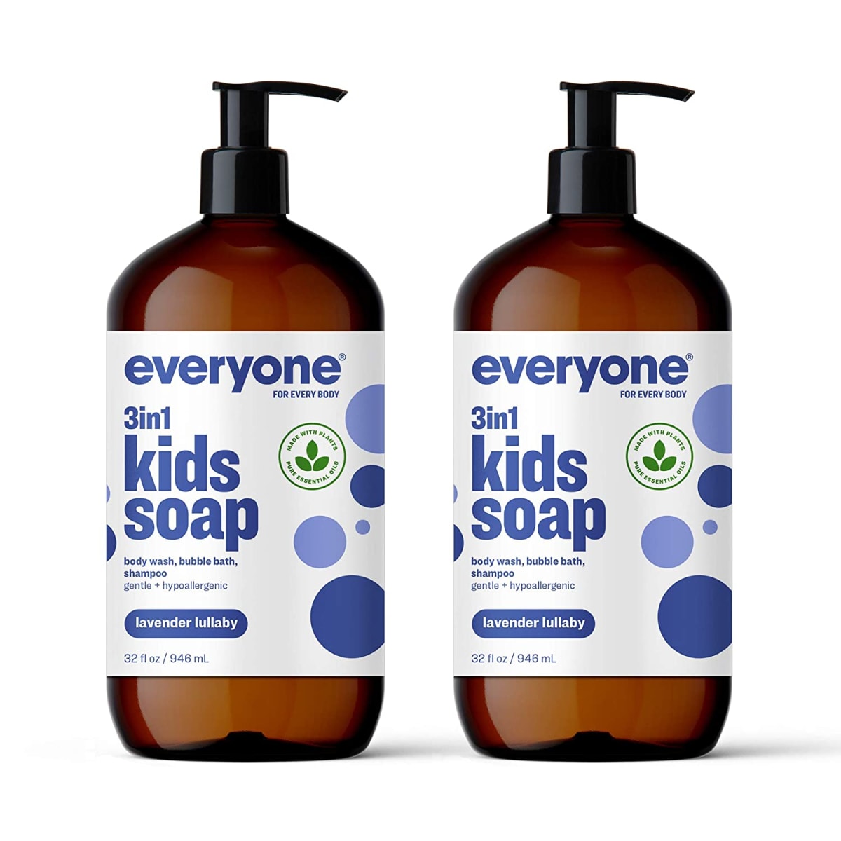 3-in-1 Kids Soap, Body Wash, Bubble Bath, Shampoo