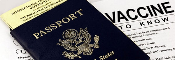 Obtain passports and get blood test / vaccines if required by chosen destination