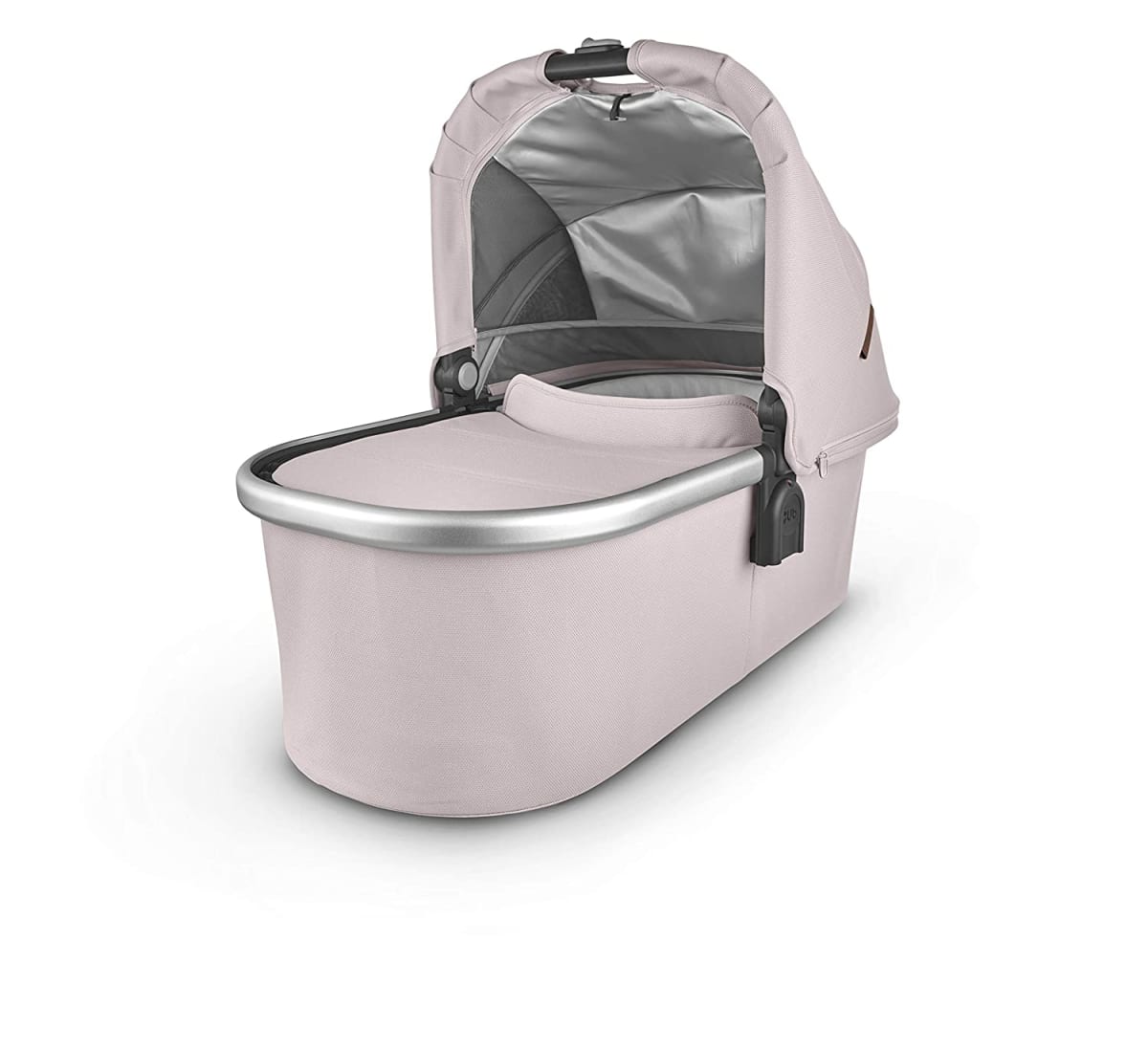 Bassinet - Alice (Dusty Pink/Silver/Saddle Leather)