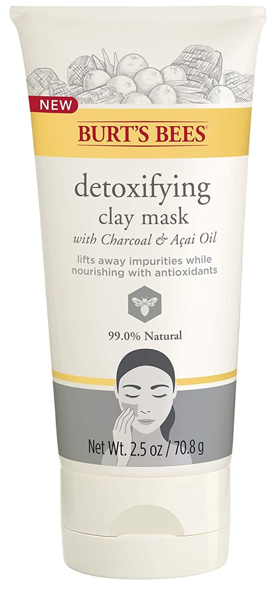 Burt's Bees Detoxifying Clay Mask for Unisex