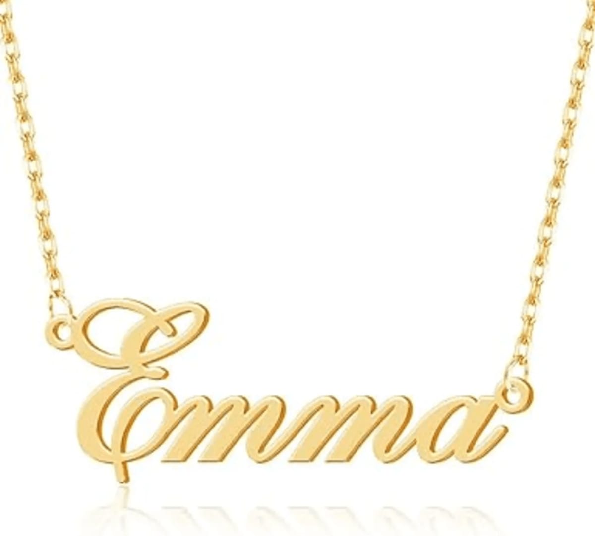 Small Name Plate Necklace