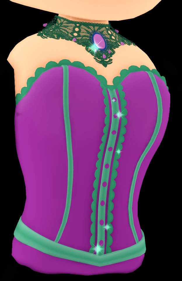 Locket Pendant Corset