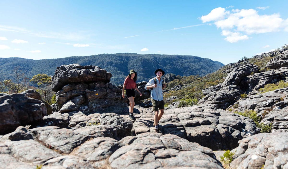 Take a day trip to the Grampians National Park for hiking and wildlife watching