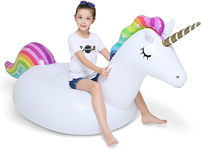Big Inflatable Unicorn Pool Float