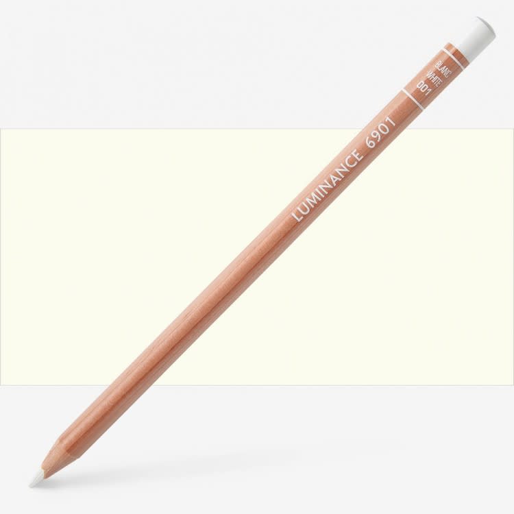 Caran D'ache Luminance Colored Pencil, White