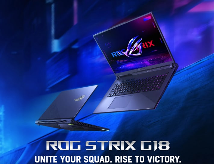 Asus Strix G18, Ryzen 9-8940HX, RTX 5050, 16 GB DDR5-5600, 1 TB SSD, FHD+ 144 Hz 100% sRGB