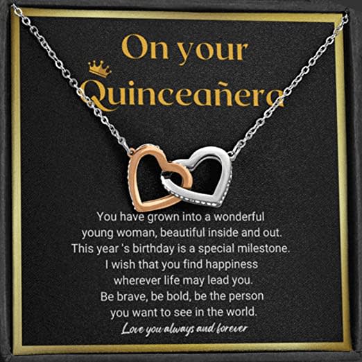 Quinceañera Gift Necklace