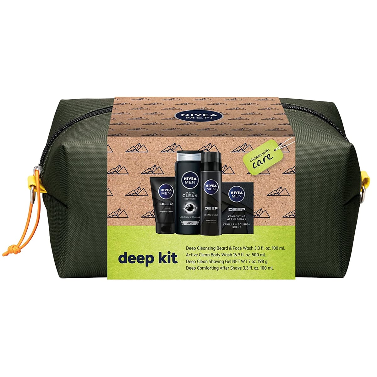 Clean Deep Skin Care Collection For Men, 4 Piece Gift Set