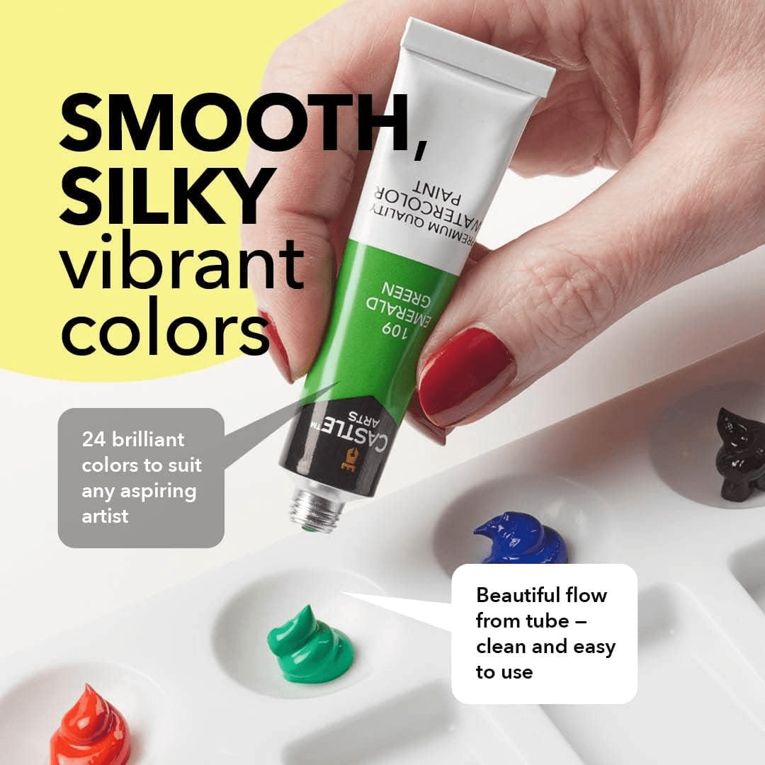 Holbein Artists' Watercolors Set of 24 5ml Tubes