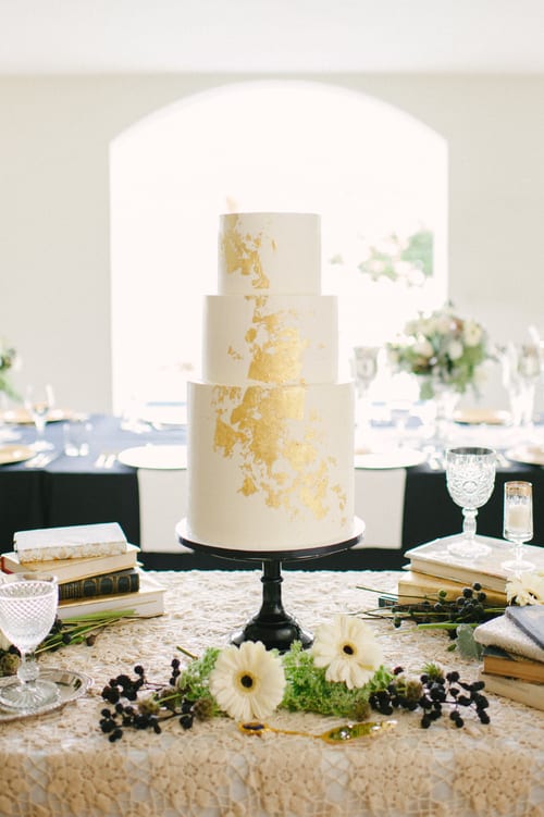 white & Gold