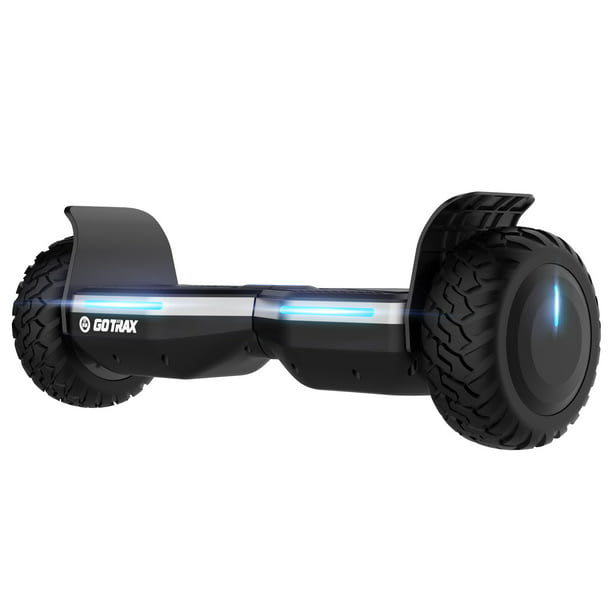 GOTRAX SRX PRO Hoverboard with Bluetooth Speaker, 7.5Miles Distance, 220lbs Max Weight, 7.5Mph Max Speed, 8.5 inch Off-road Tires and LED Headlights Black