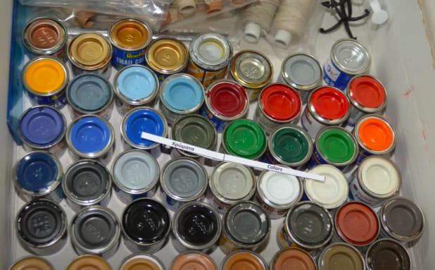 Colored paints