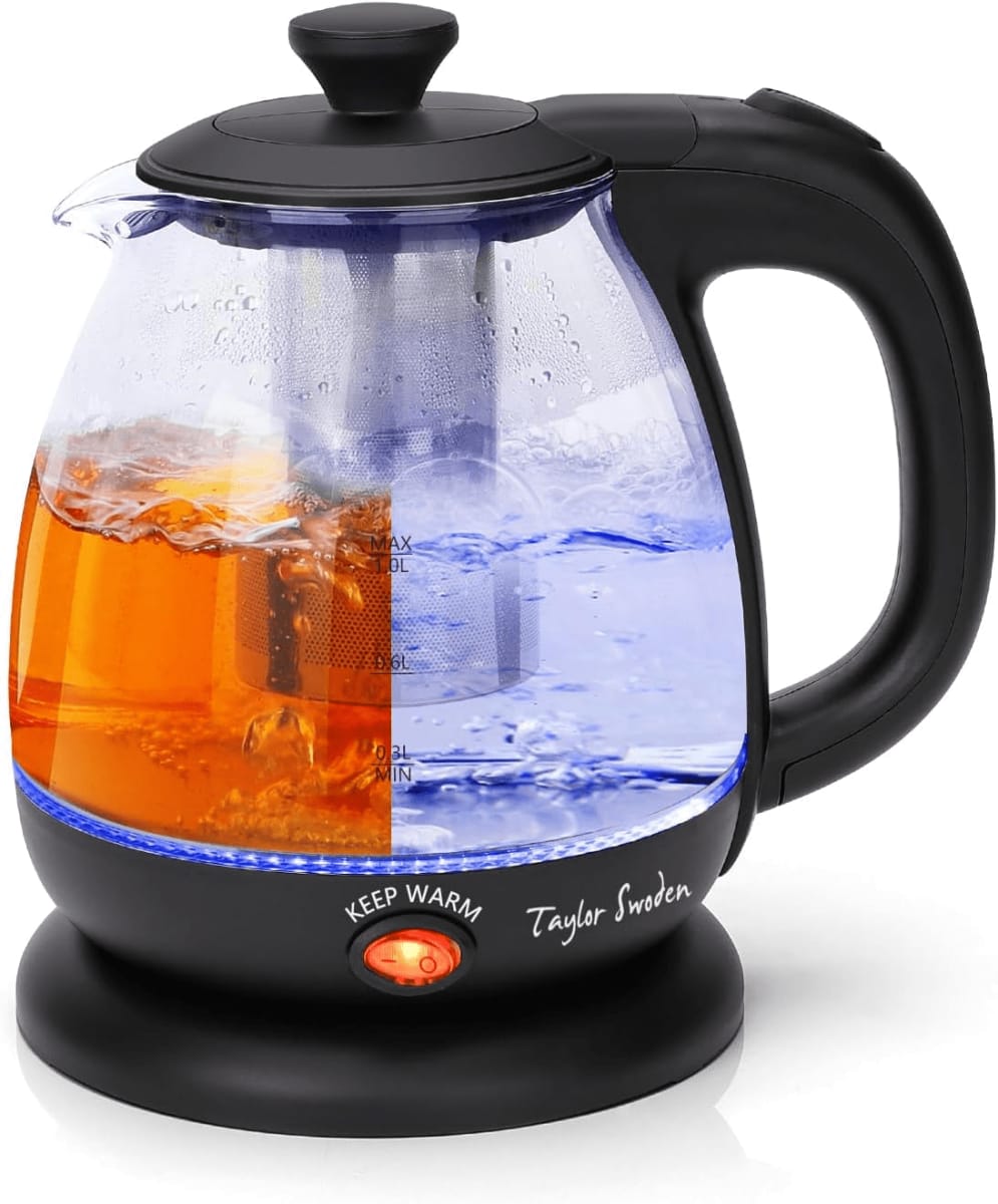 Taylor Swoden Electric Kettle with Tea Infuser