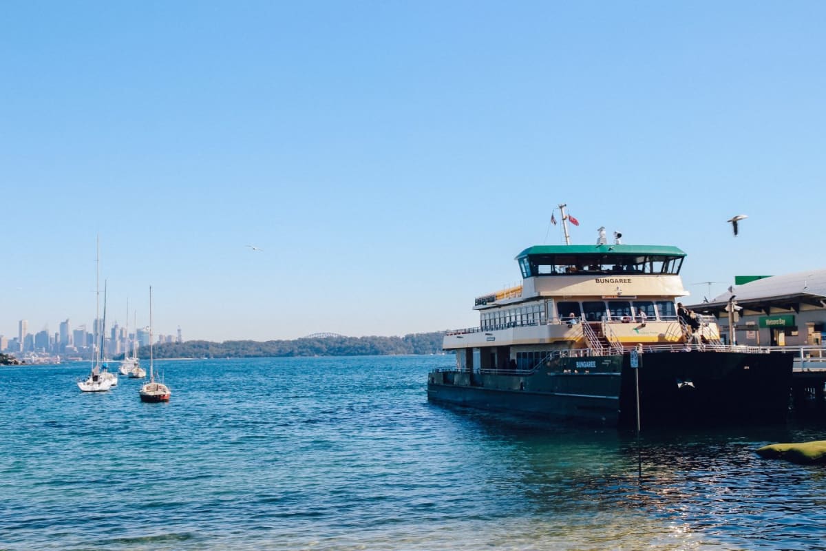Take the ferry to Watson’s Bay