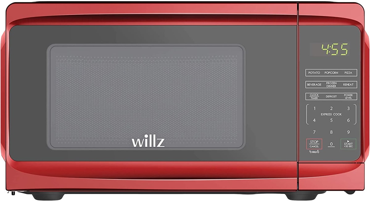 Willz WLCMV807RD-07 Countertop Microwave Oven
