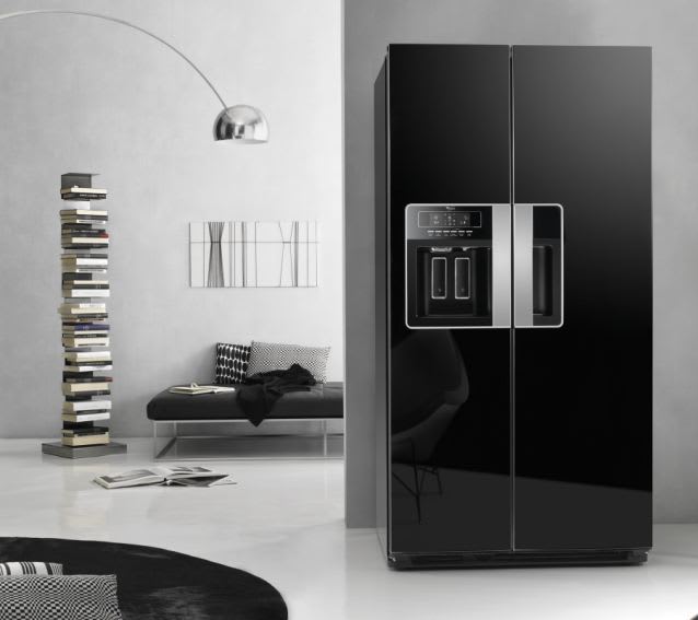 Fridge and ice cube trays
