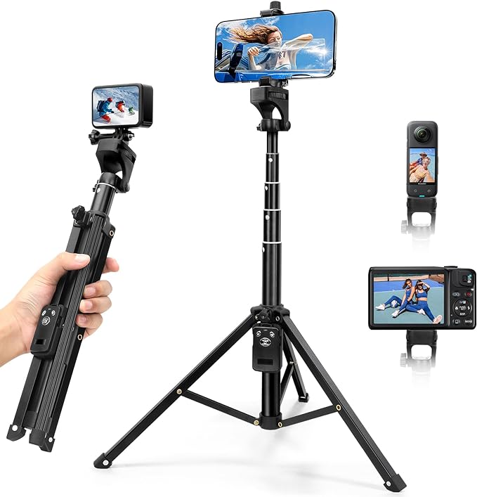 Eocean 54 Inch Selfie Stick Tripod