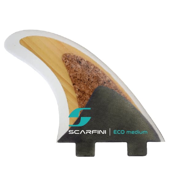 Scarfini Fins HX2 Bamboo Thruster Surfboard Fins