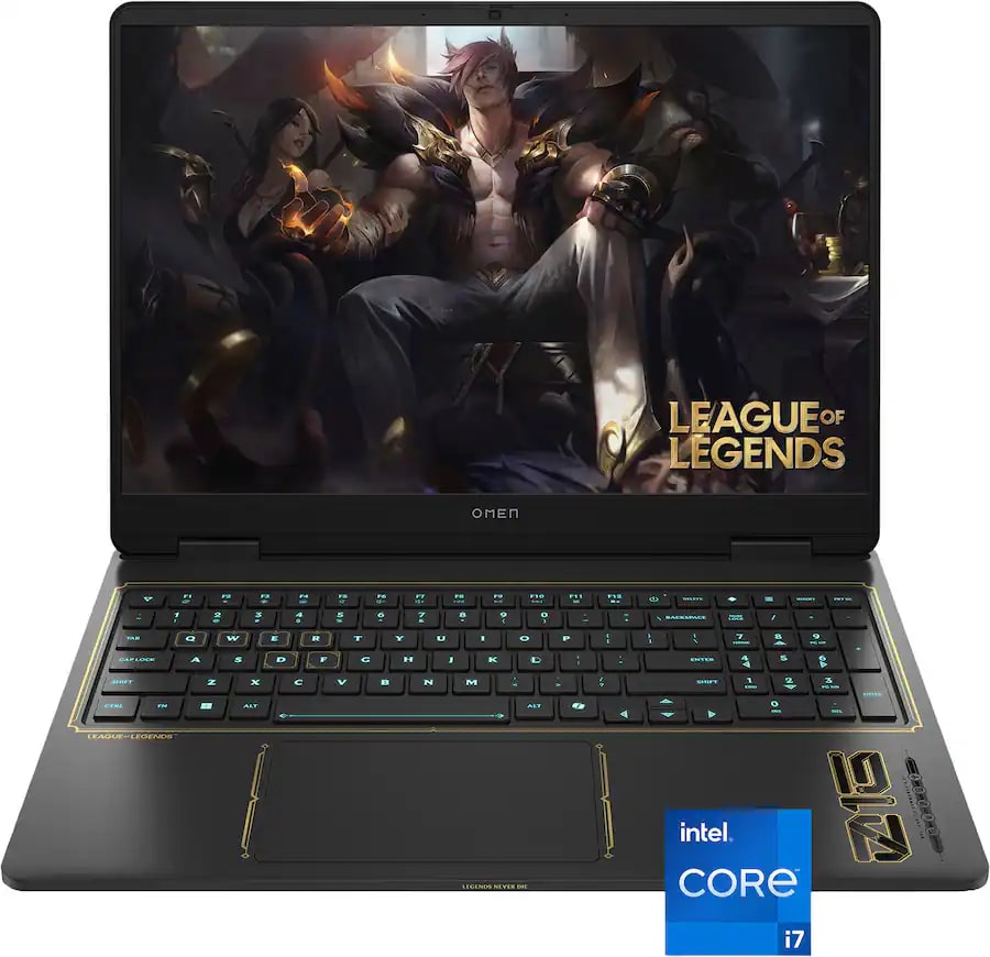 HP Omen 16 League of Legends Edition, i7-14650HX, RTX 5060, 32 GB DDR5-5200, 1 TB SSD, FHD+ 165 Hz 400 nits 100% sRGB